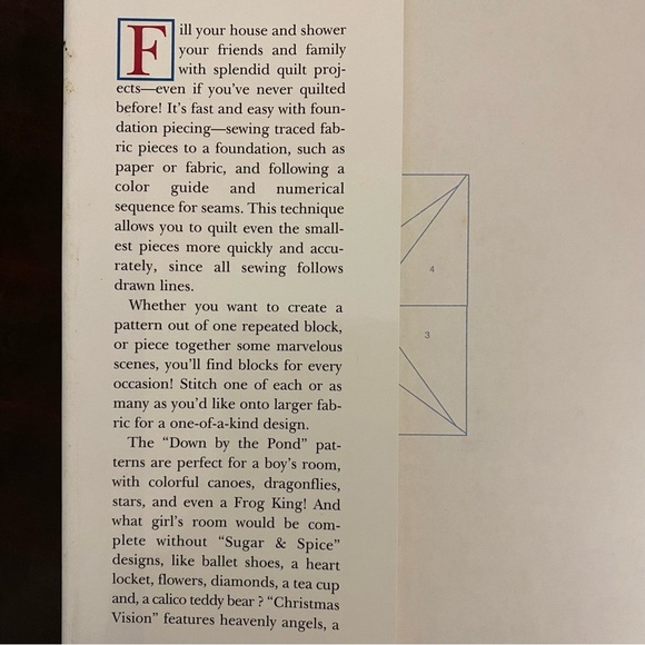 Beautiful Foundation-Pieced Quilt Blocks Book by Mary Jo Hiney - Picture 4 of 16